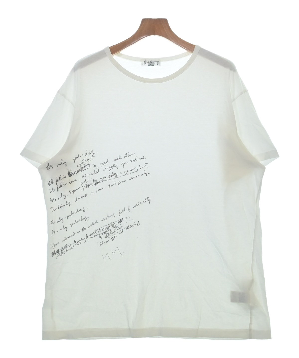 yohji yamamoto POUR HOMME（ヨウジヤマモトプールオム）Tシャツ 
