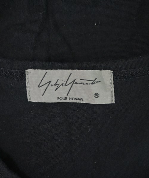 yohji yamamoto POUR HOMME（ヨウジヤマモトプールオム）Tシャツ・カットソー 黒 サイズ:3(M位) メンズ/2200616580134