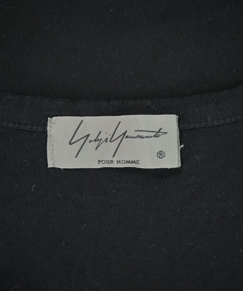 yohji yamamoto POUR HOMME（ヨウジヤマモトプールオム）Tシャツ・カットソー 黒 サイズ:3(M位) メンズ/2200616580141
