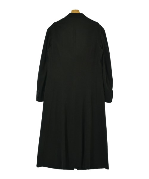 yohji yamamoto POUR HOMME（ヨウジヤマモトプールオム）チェスターコート 黒 サイズ:4(L位) メンズ/2200617950028
