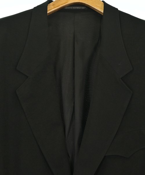 yohji yamamoto POUR HOMME（ヨウジヤマモトプールオム）チェスターコート 黒 サイズ:4(L位) メンズ/2200617950028