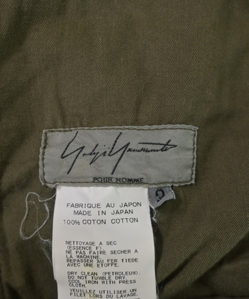 yohji yamamoto POUR HOMME（ヨウジヤマモトプールオム）その他 カーキ サイズ:3(M位) メンズ/2200611829122