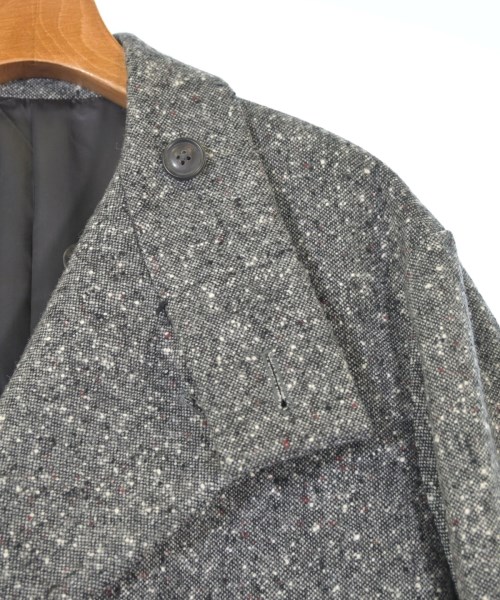 yohji yamamoto POUR HOMME（ヨウジヤマモトプールオム）チェスターコート グレー サイズ:2(S位) メンズ/2200617628040