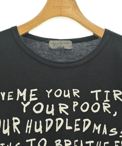 yohji yamamoto POUR HOMME（ヨウジヤマモトプールオム）Tシャツ・カットソー 黒 サイズ:3(M位) メンズ/2200619212094