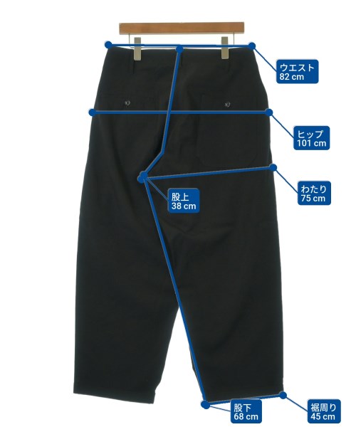 yohji yamamoto POUR HOMME（ヨウジヤマモトプールオム）その他 黒 サイズ:3(M位) メンズ/2200619401047