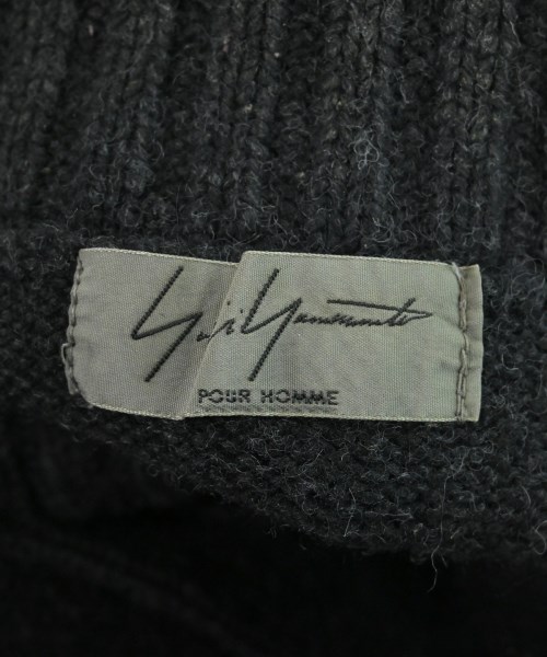 yohji yamamoto POUR HOMME（ヨウジヤマモトプールオム）ニット・セーター グレー サイズ:M メンズ/2200619401078