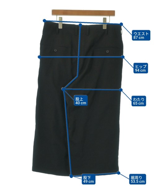 yohji yamamoto POUR HOMME（ヨウジヤマモトプールオム）その他 黒 サイズ:2(S位) メンズ/2200619480035