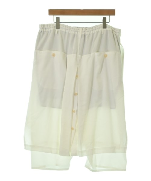 yohji yamamoto POUR HOMME（ヨウジヤマモトプールオム）ショートパンツ 白 サイズ:2(S位) メンズ/2200619480042