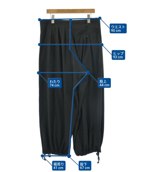 yohji yamamoto POUR HOMME（ヨウジヤマモトプールオム）その他 黒 サイズ:3(M位) メンズ/2200607392098