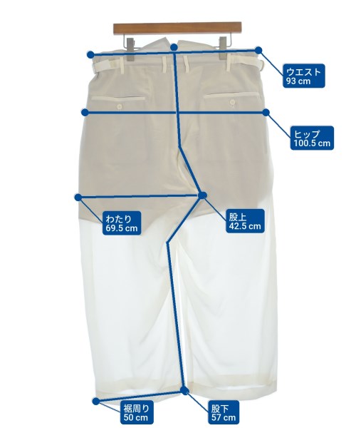 yohji yamamoto POUR HOMME（ヨウジヤマモトプールオム）その他 白 サイズ:3(M位) メンズ/2200619885014