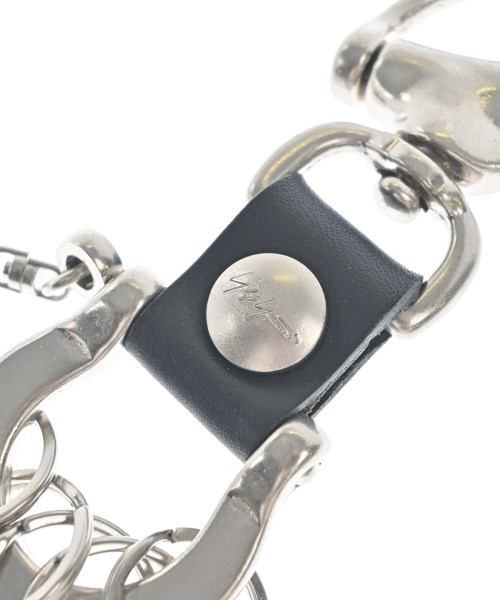 yohji yamamoto POUR HOMME（ヨウジヤマモトプールオム）キーケース・キーホルダー シルバー サイズ:- メンズ/2200620867030