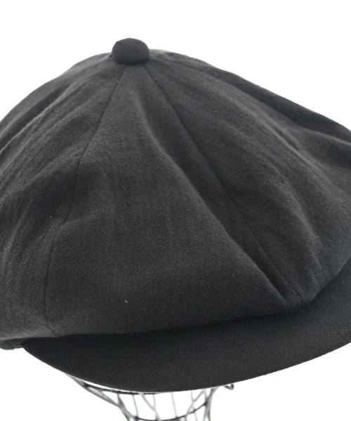 yohji yamamoto POUR HOMME（ヨウジヤマモトプールオム）キャスケット 黒 サイズ:- メンズ/2200620884693
