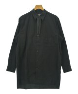 yohji yamamoto POUR HOMME（ヨウジヤマモトプールオム）カジュアルシャツ 黒 サイズ:2(S位) メンズ/2200620999052