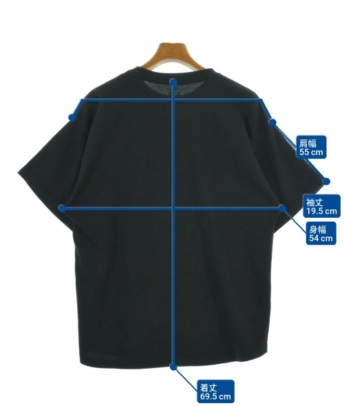 yohji yamamoto POUR HOMME（ヨウジヤマモトプールオム）Tシャツ・カットソー 黒 サイズ:M メンズ/2200612570153