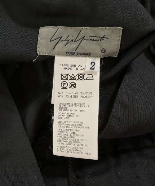 yohji yamamoto POUR HOMME（ヨウジヤマモトプールオム）その他 黒 サイズ:2(S位) メンズ/2200612570160