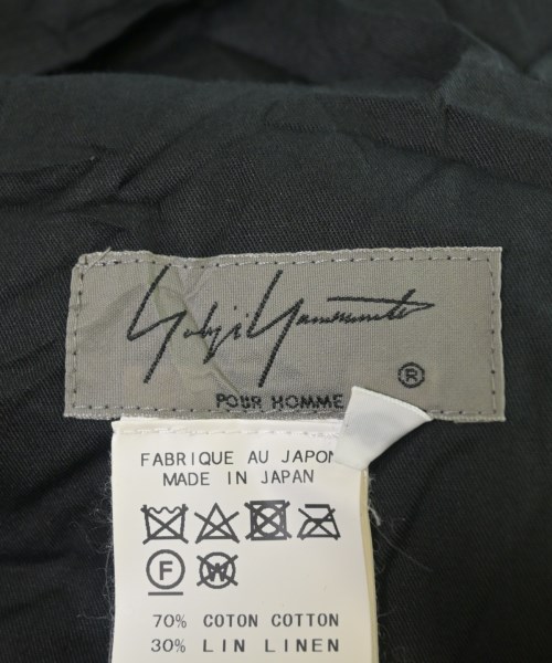 yohji yamamoto POUR HOMME（ヨウジヤマモトプールオム）その他 黒 サイズ:3(M位) メンズ/2200603489020