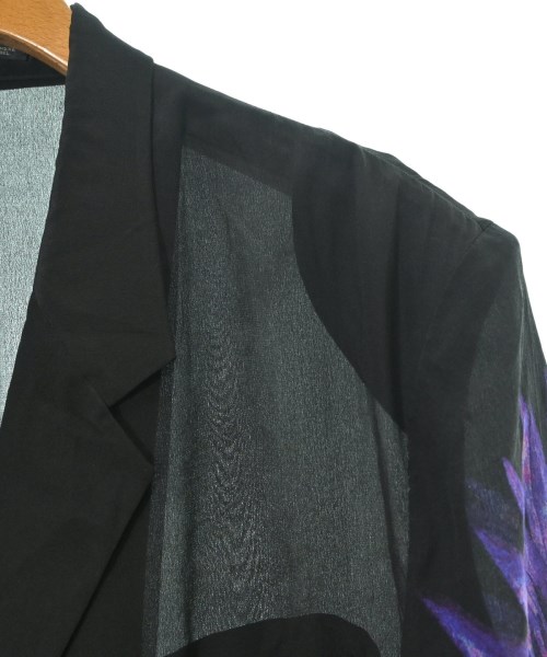 yohji yamamoto POUR HOMME（ヨウジヤマモトプールオム）カジュアルジャケット 黒 サイズ:3(M位) メンズ/2200605664036