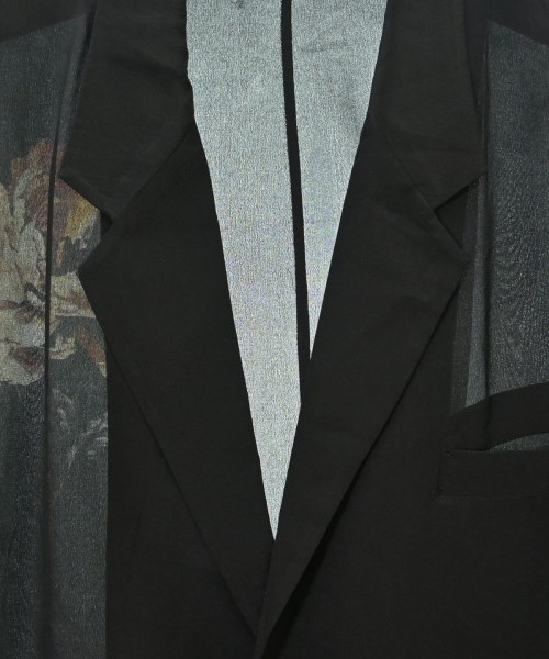 yohji yamamoto POUR HOMME（ヨウジヤマモトプールオム）カジュアルジャケット 黒 サイズ:3(M位) メンズ/2200605664036