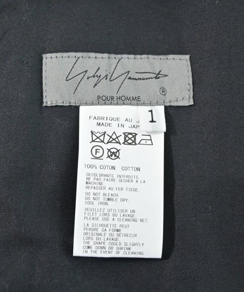 yohji yamamoto POUR HOMME（ヨウジヤマモトプールオム）その他 紺 サイズ:1(XS位) メンズ/2200606543088