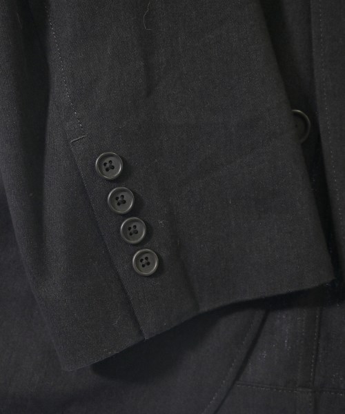 yohji yamamoto POUR HOMME（ヨウジヤマモトプールオム）カジュアルジャケット 黒 サイズ:3(M位) メンズ/2200607644012