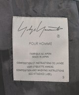 yohji yamamoto POUR HOMME（ヨウジヤマモトプールオム）カジュアルジャケット 黒 サイズ:3(M位) メンズ/2200607644029