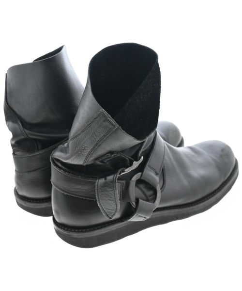 yohji yamamoto POUR HOMME（ヨウジヤマモトプールオム）ブーツ 黒 サイズ:4(27cm位) メンズ/2200607846041