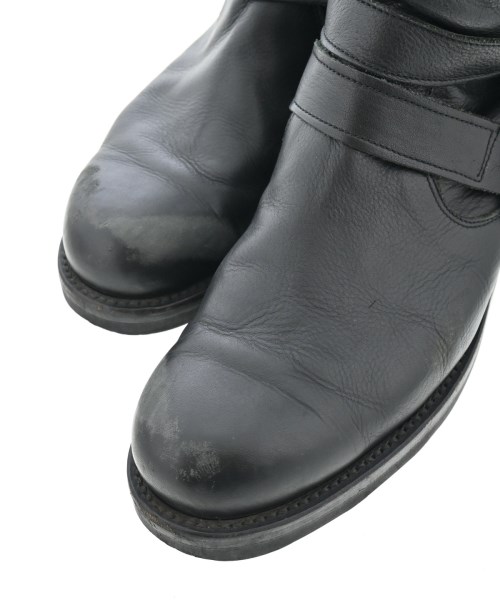 yohji yamamoto POUR HOMME（ヨウジヤマモトプールオム）ブーツ 黒 サイズ:4(27cm位) メンズ/2200607846041