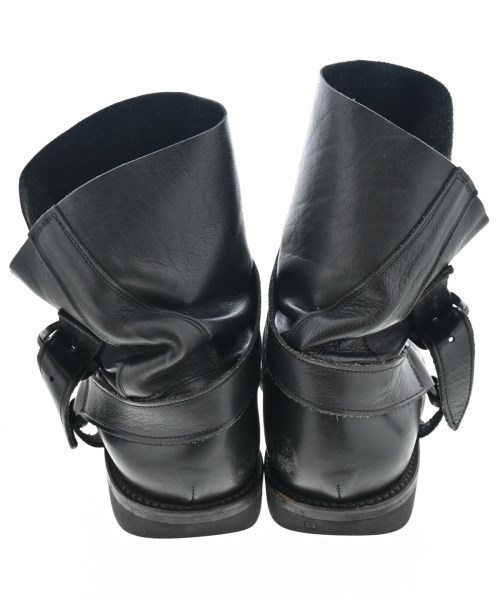 yohji yamamoto POUR HOMME（ヨウジヤマモトプールオム）ブーツ 黒 サイズ:4(27cm位) メンズ/2200607846041