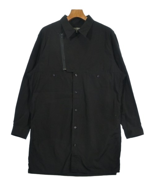 yohji yamamoto POUR HOMME(ヨウジヤマモトプールオム)カジュアルシャツ 黒 サイズ:2(S位)/2200673555014