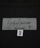 yohji yamamoto POUR HOMME（ヨウジヤマモトプールオム）カジュアルシャツ 黒 サイズ:2(S位) メンズ/2200673555014