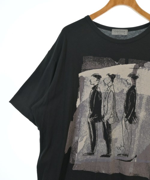 yohji yamamoto POUR HOMME（ヨウジヤマモトプールオム）Tシャツ・カットソー 黒 サイズ:3(M位) メンズ/2200673555021
