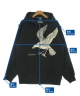 yohji yamamoto POUR HOMME（ヨウジヤマモトプールオム）パーカー 黒 サイズ:XXL メンズ/2200673676085