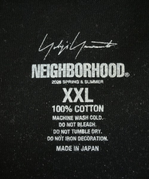 yohji yamamoto POUR HOMME（ヨウジヤマモトプールオム）Tシャツ・カットソー 黒 サイズ:XXL メンズ/2200673676108