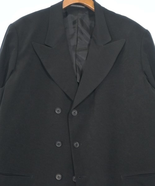 yohji yamamoto POUR HOMME（ヨウジヤマモトプールオム）カジュアルジャケット 黒 サイズ:4(L位) メンズ/2200674023017