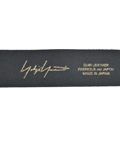 yohji yamamoto POUR HOMME（ヨウジヤマモトプールオム）ベルト 黒 サイズ:- メンズ/2200674023062