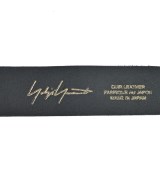 yohji yamamoto POUR HOMME（ヨウジヤマモトプールオム）ベルト 黒 サイズ:- メンズ/2200674023062