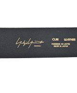 yohji yamamoto POUR HOMME（ヨウジヤマモトプールオム）ベルト 黒 サイズ:- メンズ/2200674023079
