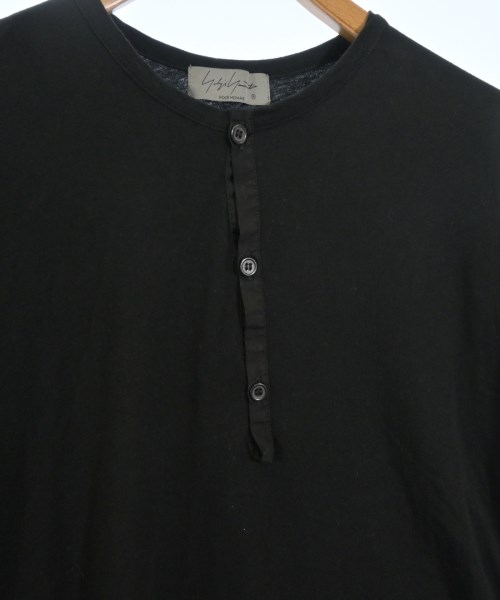 yohji yamamoto POUR HOMME（ヨウジヤマモトプールオム）Tシャツ・カットソー 黒 サイズ:3(M位) メンズ/2200674365049