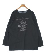 yohji yamamoto POUR HOMME（ヨウジヤマモトプールオム）Tシャツ・カットソー 黒 サイズ:3(M位) メンズ/2200674365063