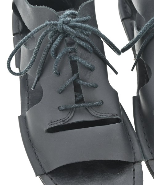 yohji yamamoto POUR HOMME（ヨウジヤマモトプールオム）サンダル 黒 サイズ:4(27cm位) メンズ/2200674365100