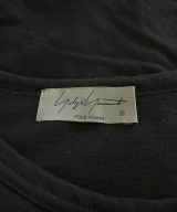 yohji yamamoto POUR HOMME（ヨウジヤマモトプールオム）Tシャツ・カットソー 黒 サイズ:3(M位) メンズ/2200674576056