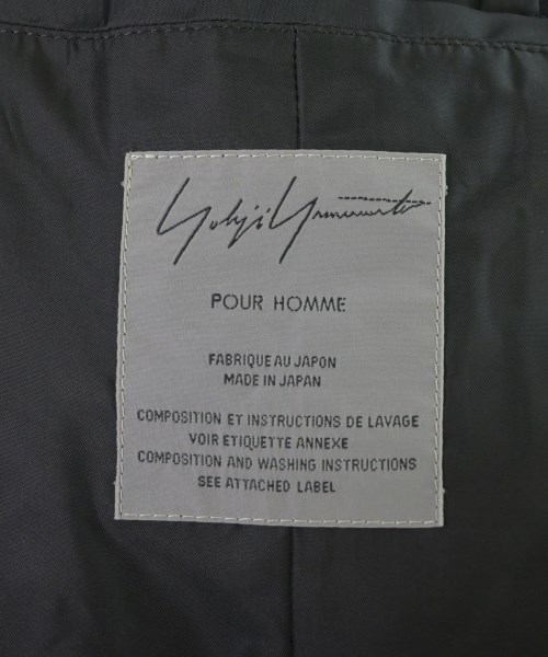 yohji yamamoto POUR HOMME（ヨウジヤマモトプールオム）カジュアルジャケット 黒 サイズ:-(M位) メンズ/2200674655027