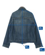 yohji yamamoto POUR HOMME（ヨウジヤマモトプールオム）デニムジャケット 青 サイズ:3(M位) メンズ/2200674655072