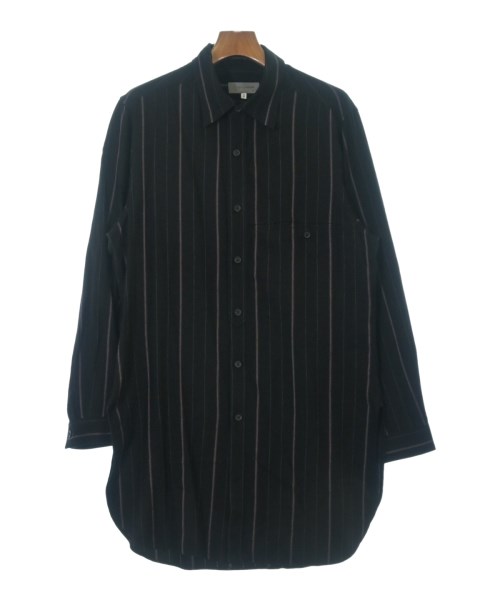 yohji yamamoto POUR HOMME(ヨウジヤマモトプールオム)カジュアルシャツ 黒 サイズ:2(S位)/2200674655089