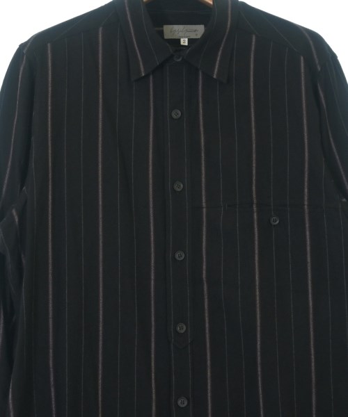 yohji yamamoto POUR HOMME（ヨウジヤマモトプールオム）カジュアルシャツ 黒 サイズ:2(S位) メンズ/2200674655089