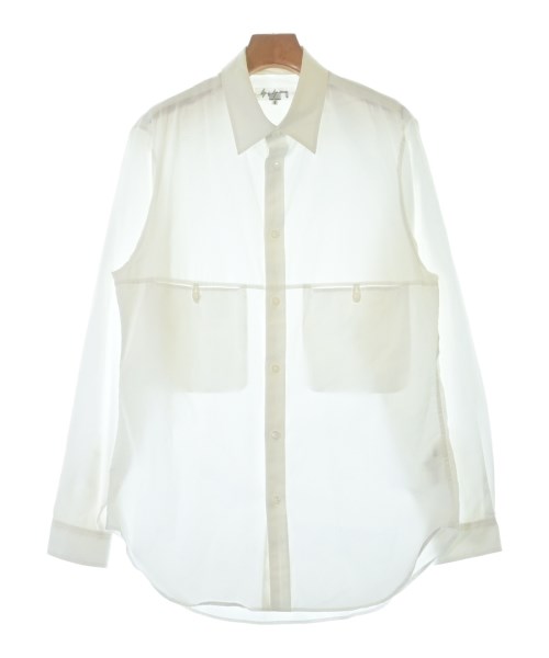 yohji yamamoto POUR HOMME(ヨウジヤマモトプールオム)カジュアルシャツ 白 サイズ:2(S位)/2200674655096