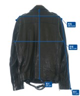 yohji yamamoto POUR HOMME（ヨウジヤマモトプールオム）ライダース 黒 サイズ:3(M位) メンズ/2200674718012