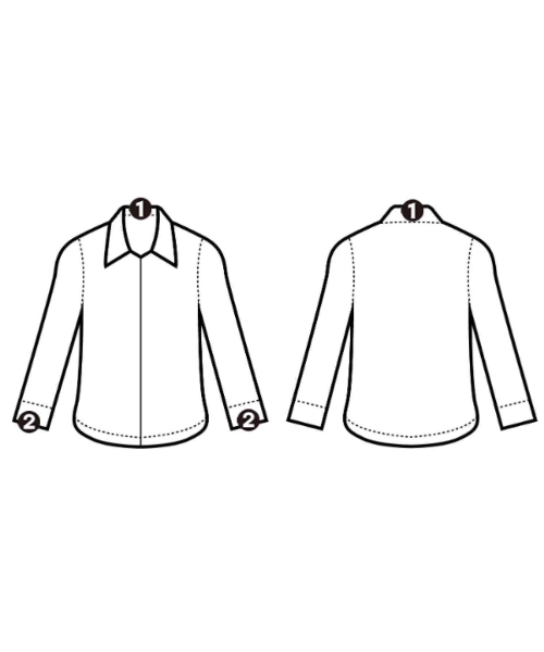 yohji yamamoto POUR HOMME（ヨウジヤマモトプールオム）カジュアルシャツ 黒 サイズ:2(S位) メンズ/2200675719018