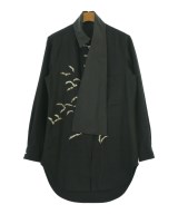 yohji yamamoto POUR HOMME（ヨウジヤマモトプールオム）カジュアルシャツ 黒 サイズ:2(S位) メンズ/2200675719018