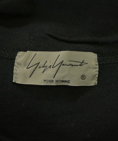 yohji yamamoto POUR HOMME（ヨウジヤマモトプールオム）Tシャツ・カットソー 黒 サイズ:3(M位) メンズ/2200675719025